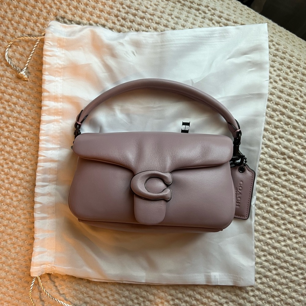 Coach Pillow Mini Tabby leather crossbody bag - Picture 10 of 15